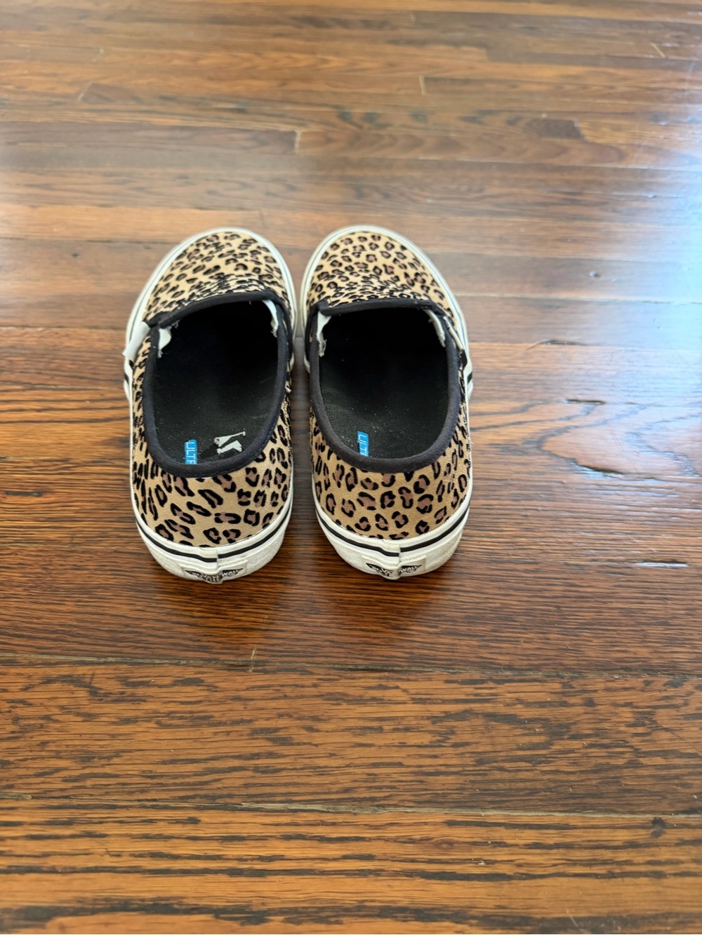 Leopard Print Slip-On Sneakers - Brown - Picture 3 of 4